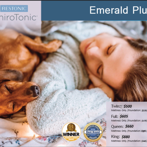 Silvercreek Emerald Plush Mattress - Bates Carpet and Furniture Center