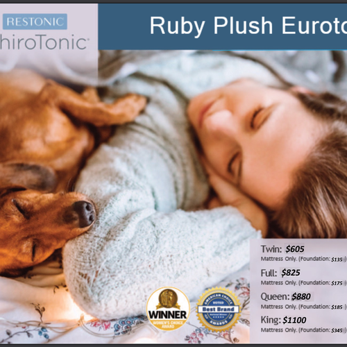 Silvercreek Ruby Plush Mattress - Bates Carpet and Furniture Center