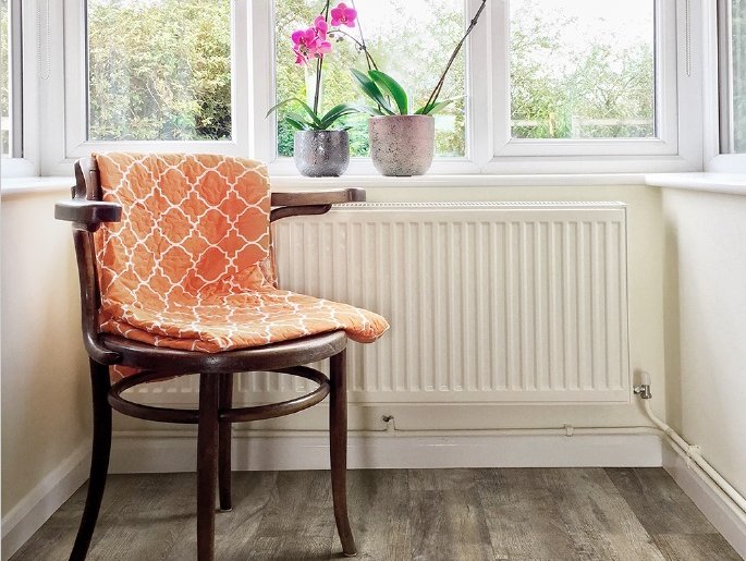 Chair On Hardwood Floor